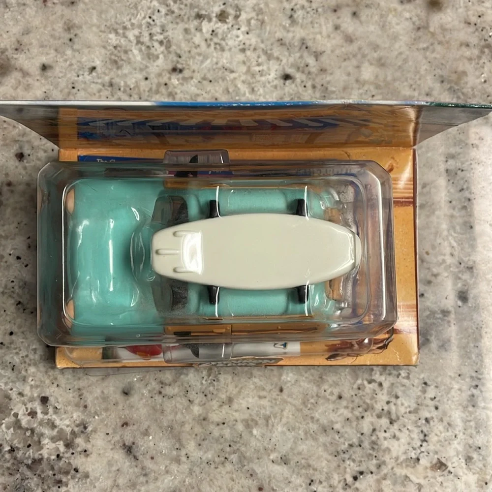 Vintage 1999 Chevron Gas Woody Wagon Toy Car Collectible Surf Nostalgia Station